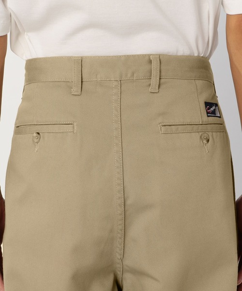 GYMPHLEX（ジムフレックス）の「Gymphlex | カツラギ 2タックチノパンツ MEN（チノパンツ・メンズ・カーキ/アイボリー・MEDIUM/LARGE）」の14枚目の写真