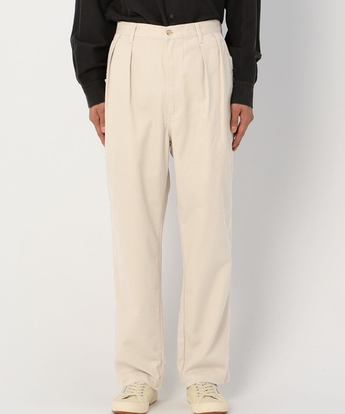 GYMPHLEX（ジムフレックス）の「Gymphlex | カツラギ 2タックチノパンツ MEN（チノパンツ・メンズ・カーキ/アイボリー・MEDIUM/LARGE）」の20枚目の写真