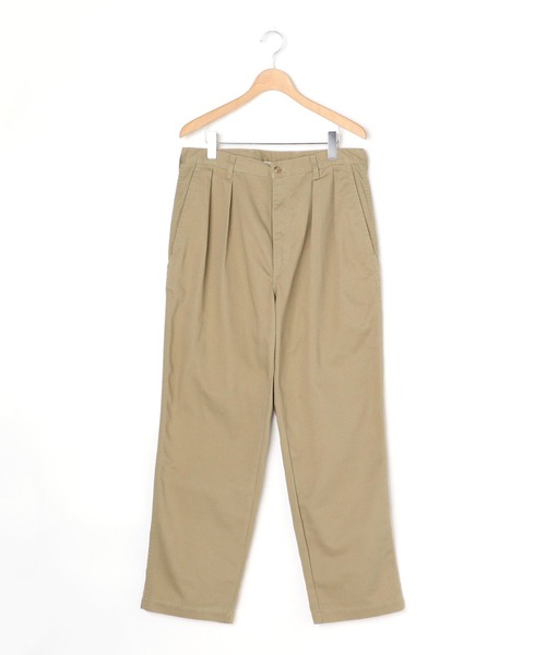 GYMPHLEX（ジムフレックス）の「Gymphlex | カツラギ 2タックチノパンツ MEN（チノパンツ・メンズ・カーキ/アイボリー・MEDIUM/LARGE）」の19枚目の写真