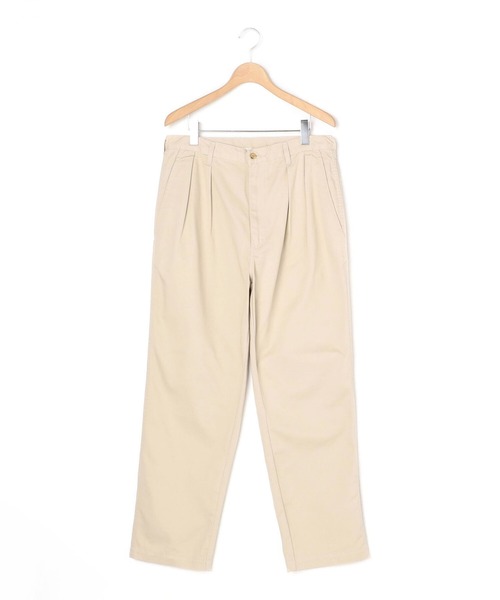 GYMPHLEX（ジムフレックス）の「Gymphlex | カツラギ 2タックチノパンツ MEN（チノパンツ・メンズ・カーキ/アイボリー・MEDIUM/LARGE）」の22枚目の写真