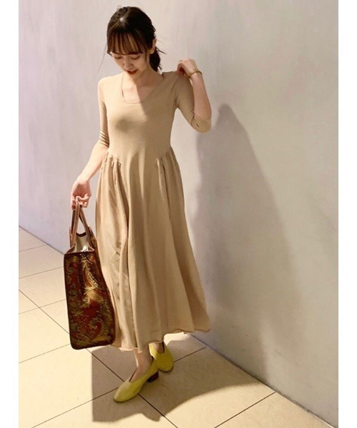 ブランド古着 7分袖ワンピース ワンピース Snidel スナイデル のファッション通販 Zozoused