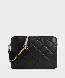 キルテッド ラップトップバッグ / Quilted Laptop Bag