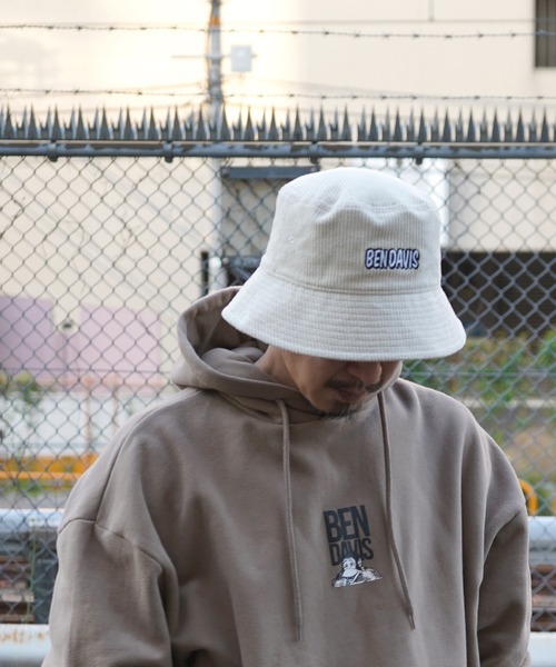 BEN DAVIS（ベンデイビス）の「《BEN DAVIS》CORDUROY　HAT（ハット・メンズ・ブラック/ライトベージュ/ピンク・FREE）」の5枚目の写真