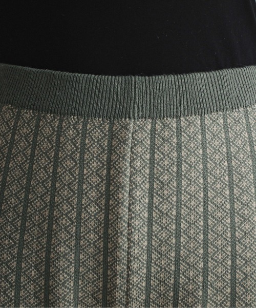 feepur（フェピュール）の「《ウォッシャブル》ストライプジャガードニットパンツ（その他パンツ・レディース・ブラック/ブラウン/グリーン・MEDIUM）」の20枚目の写真
