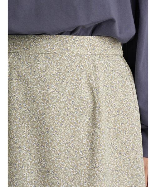 earth music&ecology（アースミュージックアンドエコロジー）の「花柄切り替えマーメイドスカート ＊（スカート・レディース・ブラック/ライトベージュ/グリーン・FREE）」の20枚目の写真