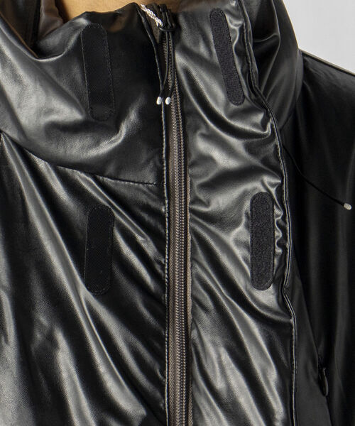 Reversible LEATHERS blouson◆リバーシブルブルゾン NO ID.（ノーアイディー） ブルゾン アウター 「NO ID.」Reversible