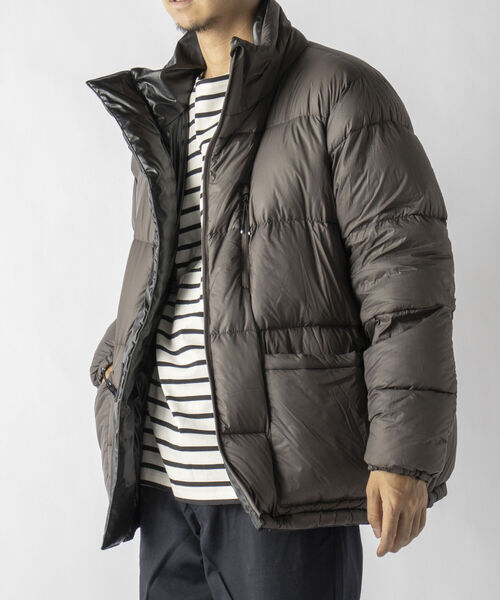 セール】【Si/エスアイ】Light Leather Riversible Down by TAION