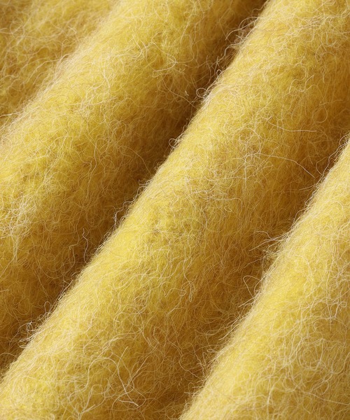 ADAM ET ROPE'（アダムエロペ）の「【WEB限定】ファーニットミドルカーディガン（カーディガン/ボレロ・レディース・ブラック/グリーン系その他/イエロー系その他/キナリ・FREE）」の12枚目の写真