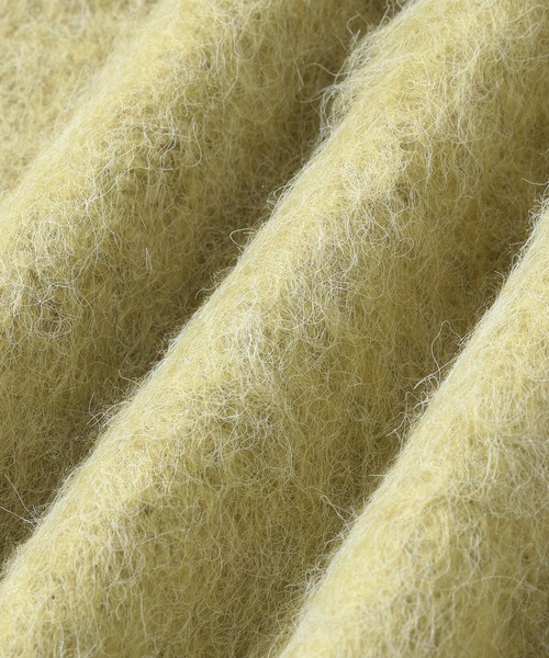 ADAM ET ROPE'（アダムエロペ）の「【WEB限定】ファーニットミドルカーディガン（カーディガン/ボレロ・レディース・ブラック/グリーン系その他/イエロー系その他/キナリ・FREE）」の18枚目の写真