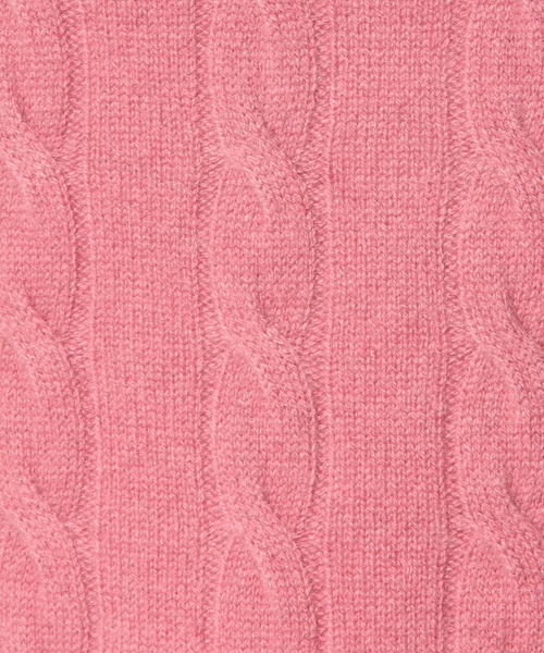 UNITED ARROWS（ユナイテッドアローズ）の「UAS カシミヤケーブル　ハイネックセーター◆（ニット/セーター・メンズ・ホワイト/ブラック/ピンク/オリーブ/コバルトブルー/ネイビー・X-LARGE/SMALL/LARGE/MEDIUM/X-SMALL）」の14枚目の写真