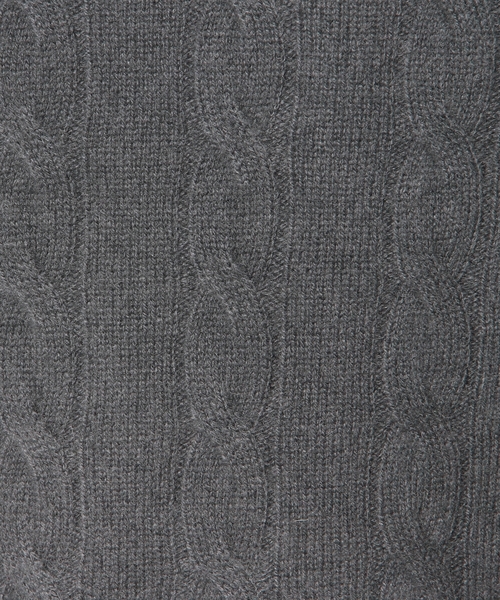 UNITED ARROWS（ユナイテッドアローズ）の「UAS カシミヤケーブル　ハイネックセーター◆（ニット/セーター・メンズ・ホワイト/ブラック/ピンク/オリーブ/コバルトブルー/ネイビー・X-LARGE/SMALL/LARGE/MEDIUM/X-SMALL）」の8枚目の写真