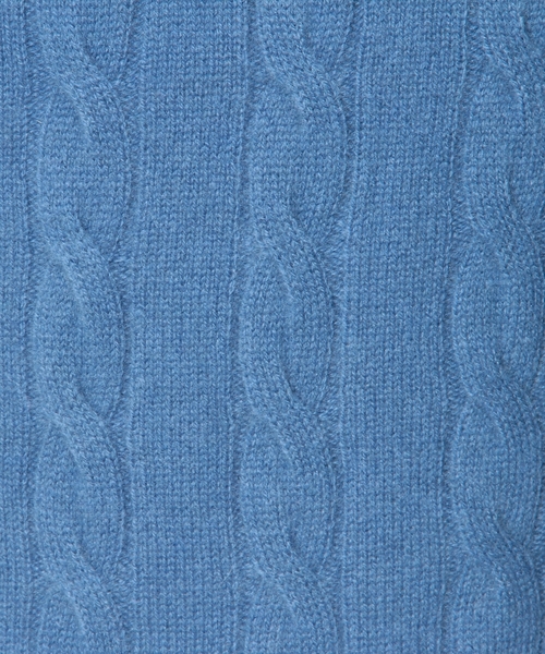 UNITED ARROWS（ユナイテッドアローズ）の「UAS カシミヤケーブル　ハイネックセーター◆（ニット/セーター・メンズ・ホワイト/ブラック/ピンク/オリーブ/コバルトブルー/ネイビー・X-LARGE/SMALL/LARGE/MEDIUM/X-SMALL）」の10枚目の写真