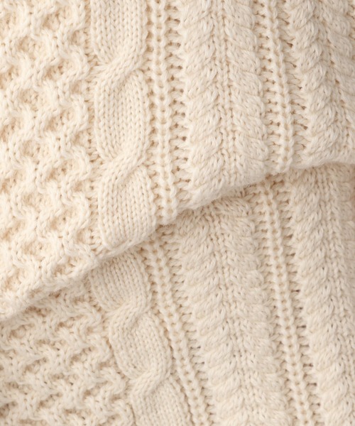 A part by(アパートバイ)の「5GAcWケーブルミニワンピース 237120(ワンピース・レディース・ブラック/アイボリー・FREE)」の18枚目の写真