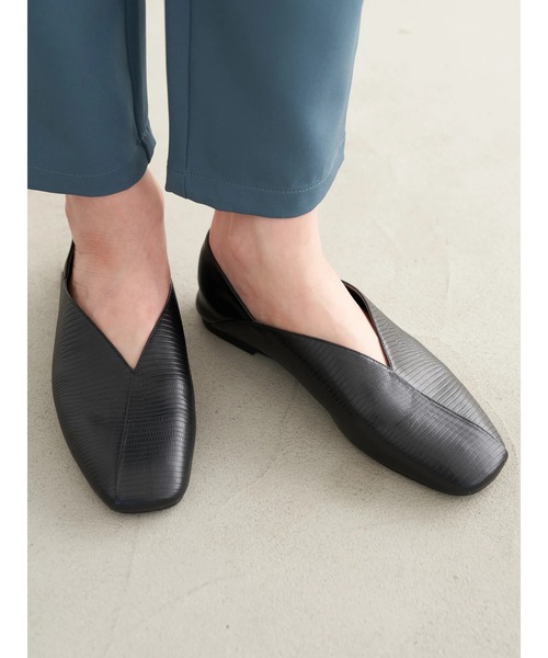 ORiental TRaffic（オリエンタルトラフィック）の「ORiental TRaffic バブーシュ ＊（パンプス・レディース・アイボリー/ブラック/ブラウン・S/M/L）」の4枚目の写真