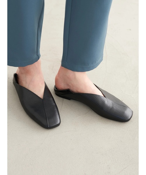 ORiental TRaffic（オリエンタルトラフィック）の「ORiental TRaffic バブーシュ ＊（パンプス・レディース・アイボリー/ブラック/ブラウン・S/M/L）」の5枚目の写真