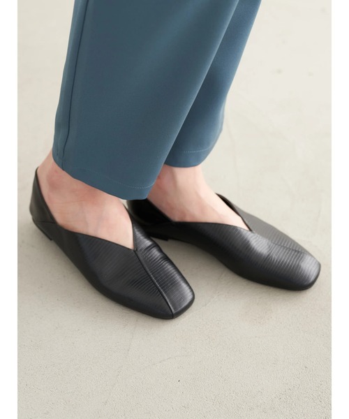 ORiental TRaffic（オリエンタルトラフィック）の「ORiental TRaffic バブーシュ ＊（パンプス・レディース・アイボリー/ブラック/ブラウン・S/M/L）」の6枚目の写真