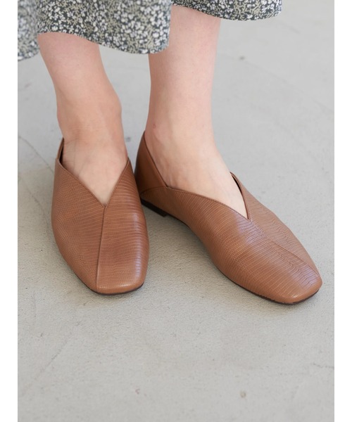 ORiental TRaffic（オリエンタルトラフィック）の「ORiental TRaffic バブーシュ ＊（パンプス・レディース・アイボリー/ブラック/ブラウン・S/M/L）」の10枚目の写真