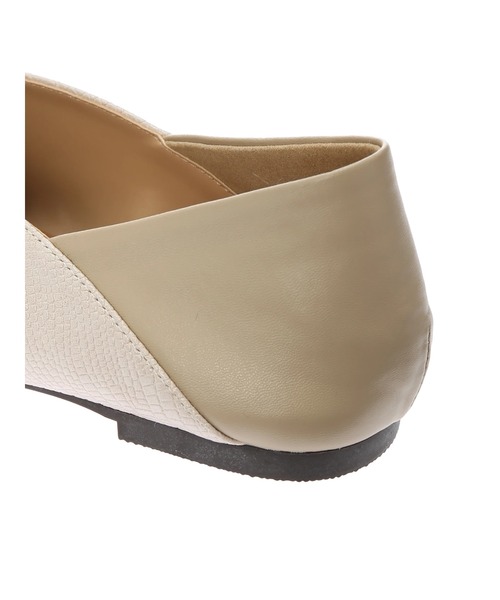 ORiental TRaffic（オリエンタルトラフィック）の「ORiental TRaffic バブーシュ ＊（パンプス・レディース・アイボリー/ブラック/ブラウン・S/M/L）」の16枚目の写真