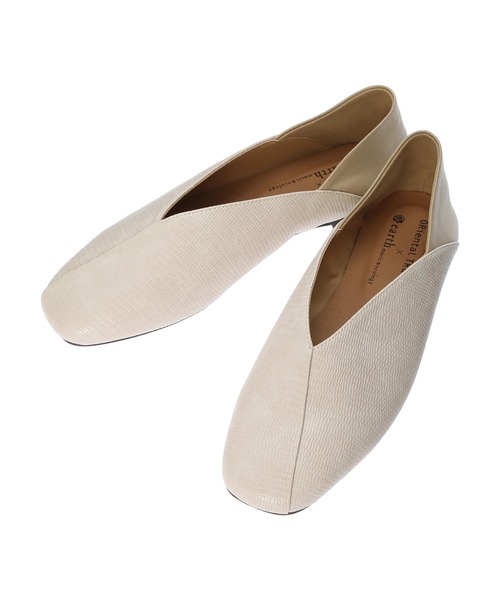 ORiental TRaffic（オリエンタルトラフィック）の「ORiental TRaffic バブーシュ ＊（パンプス・レディース・アイボリー/ブラック/ブラウン・S/M/L）」の18枚目の写真