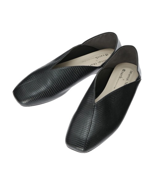 ORiental TRaffic（オリエンタルトラフィック）の「ORiental TRaffic バブーシュ ＊（パンプス・レディース・アイボリー/ブラック/ブラウン・S/M/L）」の19枚目の写真