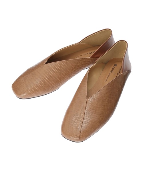 ORiental TRaffic（オリエンタルトラフィック）の「ORiental TRaffic バブーシュ ＊（パンプス・レディース・アイボリー/ブラック/ブラウン・S/M/L）」の20枚目の写真