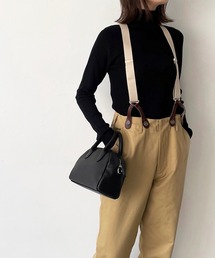 CANAL JEAN | arc(アーク) メリノウールリブタートルニット(ニット/セーター)