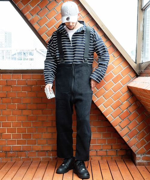 Beautiful Harmony（ビューティフルハーモニー）の「U.S.MILITARY ECWCS POLARTEC フリースオーバーオール（サロペット/オーバーオール・メンズ・ブラック・MEDIUM/SMALL）」の5枚目の写真