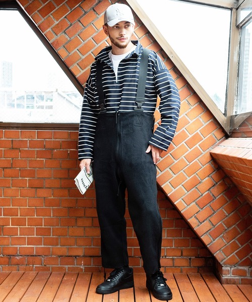 Beautiful Harmony（ビューティフルハーモニー）の「U.S.MILITARY ECWCS POLARTEC フリースオーバーオール（サロペット/オーバーオール・メンズ・ブラック・MEDIUM/SMALL）」の7枚目の写真