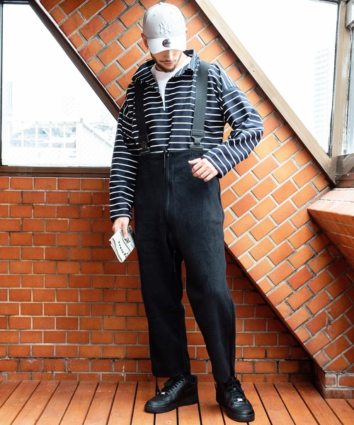 Beautiful Harmony（ビューティフルハーモニー）の「U.S.MILITARY ECWCS POLARTEC フリースオーバーオール（サロペット/オーバーオール・メンズ・ブラック・MEDIUM/SMALL）」の8枚目の写真