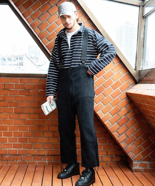 Beautiful Harmony（ビューティフルハーモニー）の「U.S.MILITARY ECWCS POLARTEC フリースオーバーオール（サロペット/オーバーオール・メンズ・ブラック・MEDIUM/SMALL）」の10枚目の写真