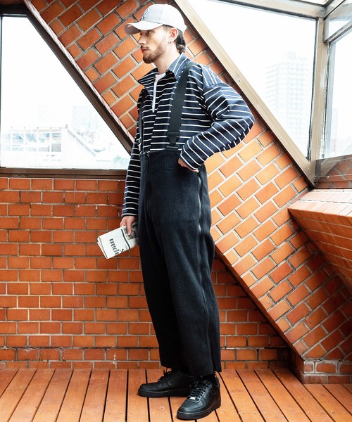 Beautiful Harmony（ビューティフルハーモニー）の「U.S.MILITARY ECWCS POLARTEC フリースオーバーオール（サロペット/オーバーオール・メンズ・ブラック・MEDIUM/SMALL）」の11枚目の写真