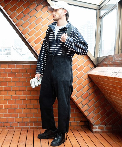 Beautiful Harmony（ビューティフルハーモニー）の「U.S.MILITARY ECWCS POLARTEC フリースオーバーオール（サロペット/オーバーオール・メンズ・ブラック・MEDIUM/SMALL）」の13枚目の写真