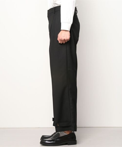 ASTRAL(アストラル)の「【Astral】button design slacks(スラックス・メンズ・ブラック/ブラウン/グリーン・M/S)」の5枚目の写真