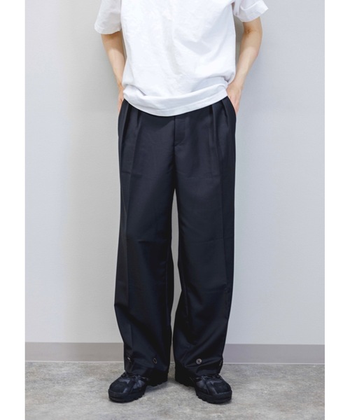 ASTRAL(アストラル)の「【Astral】button design slacks(スラックス・メンズ・ブラック/ブラウン/グリーン・M/S)」の7枚目の写真