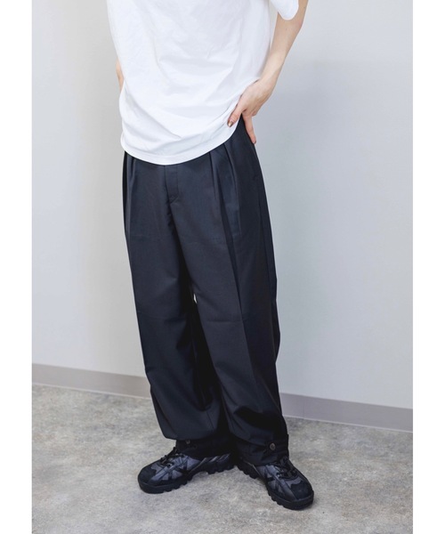 ASTRAL(アストラル)の「【Astral】button design slacks(スラックス・メンズ・ブラック/ブラウン/グリーン・M/S)」の8枚目の写真