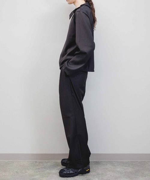 ASTRAL(アストラル)の「【Astral】button design slacks(スラックス・メンズ・ブラック/ブラウン/グリーン・M/S)」の14枚目の写真