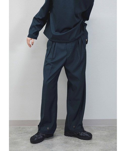 ASTRAL(アストラル)の「【Astral】button design slacks(スラックス・メンズ・ブラック/ブラウン/グリーン・M/S)」の21枚目の写真