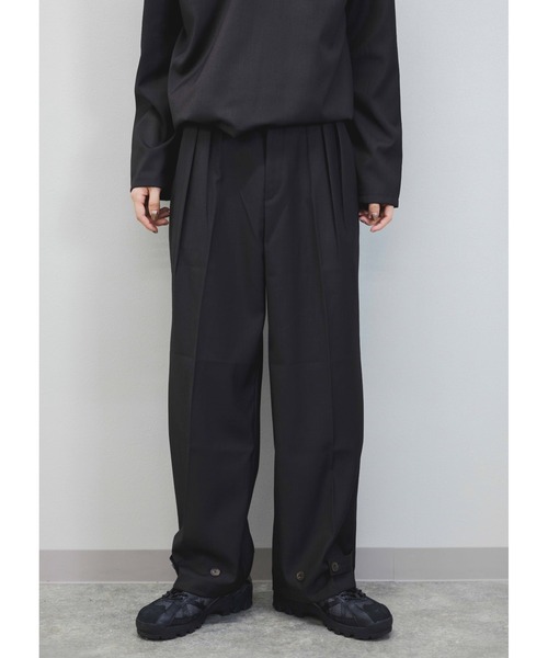 ASTRAL(アストラル)の「【Astral】button design slacks(スラックス・メンズ・ブラック/ブラウン/グリーン・M/S)」の16枚目の写真