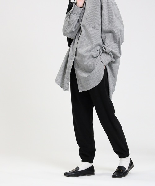 BEVERLY HILLS POLO CLUB（ビバリーヒルズポロクラブ）の「【BEVERLY HILLS POLO CLUB】スポーツスウェットパンツ（その他パンツ・レディース・ホワイト/ブラック・L/M）」の2枚目の写真