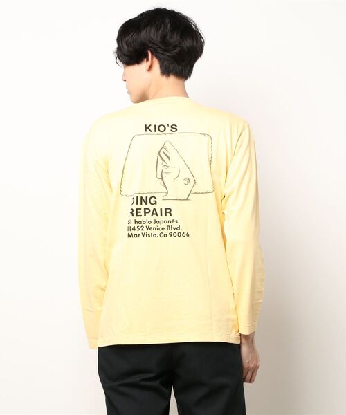 【YELLOW RAT】モックネックロングスリーブTシャツ MEN