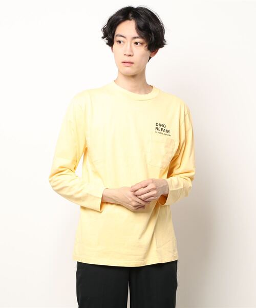 【YELLOW RAT】モックネックロングスリーブTシャツ MEN