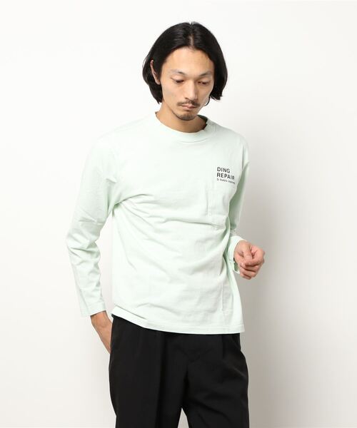 【YELLOW RAT】モックネックロングスリーブTシャツ MEN