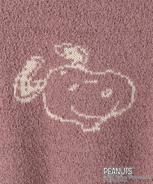 PEANUTS（ピーナッツ）の「【ピーナッツ/PEANUTS】スヌーピーフェイスニットプルオーバー◆終了◆（ルームウェア/パジャマ・レディース・アイボリー/ピンク/グレー/ブルー・3L/L/LL/M）」の5枚目の写真