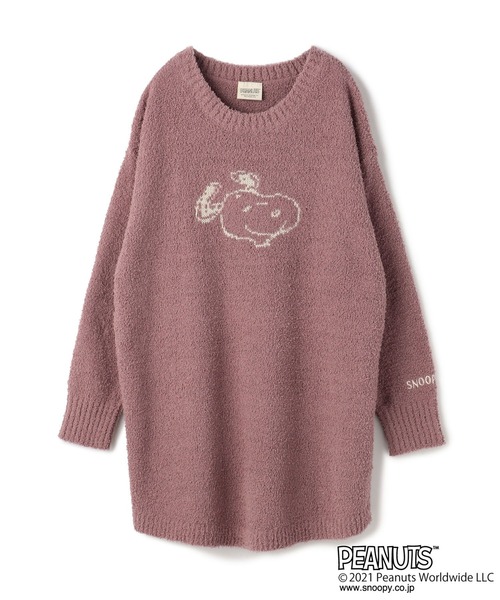 PEANUTS（ピーナッツ）の「【ピーナッツ/PEANUTS】スヌーピーフェイスニットプルオーバー◆終了◆（ルームウェア/パジャマ・レディース・アイボリー/ピンク/グレー/ブルー・3L/L/LL/M）」の6枚目の写真