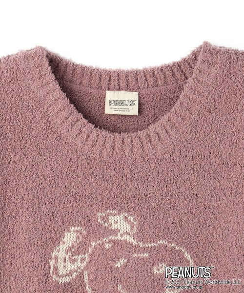 PEANUTS（ピーナッツ）の「【ピーナッツ/PEANUTS】スヌーピーフェイスニットプルオーバー◆終了◆（ルームウェア/パジャマ・レディース・アイボリー/ピンク/グレー/ブルー・3L/L/LL/M）」の8枚目の写真