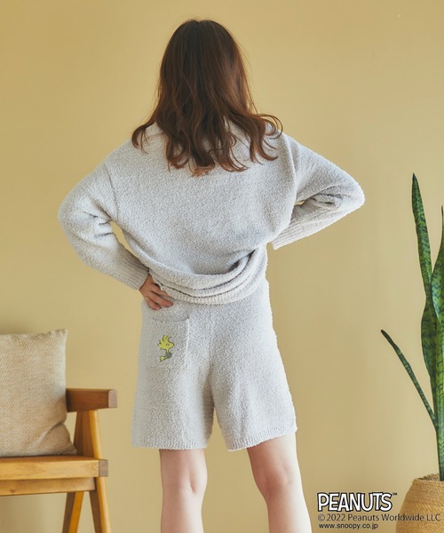 PEANUTS（ピーナッツ）の「【ピーナッツ/PEANUTS】スヌーピーフェイスニットプルオーバー◆終了◆（ルームウェア/パジャマ・レディース・アイボリー/ピンク/グレー/ブルー・3L/L/LL/M）」の14枚目の写真