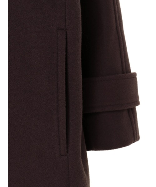 Green　Parks（グリーンパークス）の「圧縮風ミディコート＊（その他アウター・レディース・チャコールグレー/ブラック/ベージュ/パープル/グリーン・FREE）」の19枚目の写真