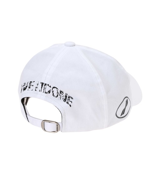 WE11DONE（ウェルダン）の「WE11DONE WHITE COTTON WELLDONE LOGO STAMP CAP WD-AH6-20-078-U-WH（キャップ・レディース・ホワイト・ONE SIZE）」の5枚目の写真