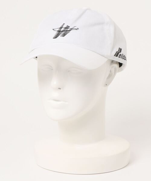 WE11DONE（ウェルダン）の「WE11DONE WHITE COTTON WELLDONE LOGO STAMP CAP WD-AH6-20-078-U-WH（キャップ・レディース・ホワイト・ONE SIZE）」の2枚目の写真