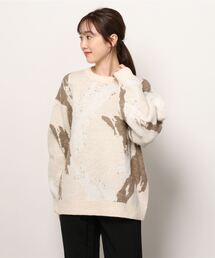 A4A | A4A/エーフォーエー/ペイントニット(ニット/セーター)